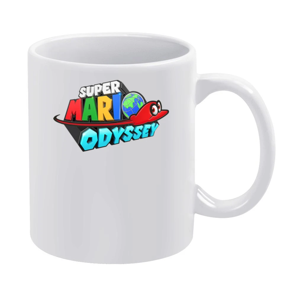 Super Mario Odyssey Nintendo Switch New Video Game Fan White Mug