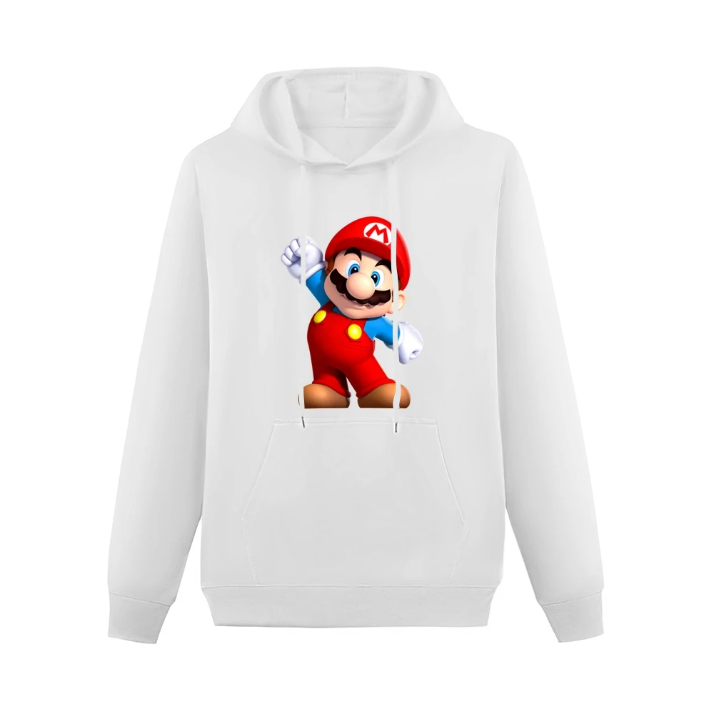 Super Mario Tshirt (all Styles And Colors Available) Men Hoodie With Pocket