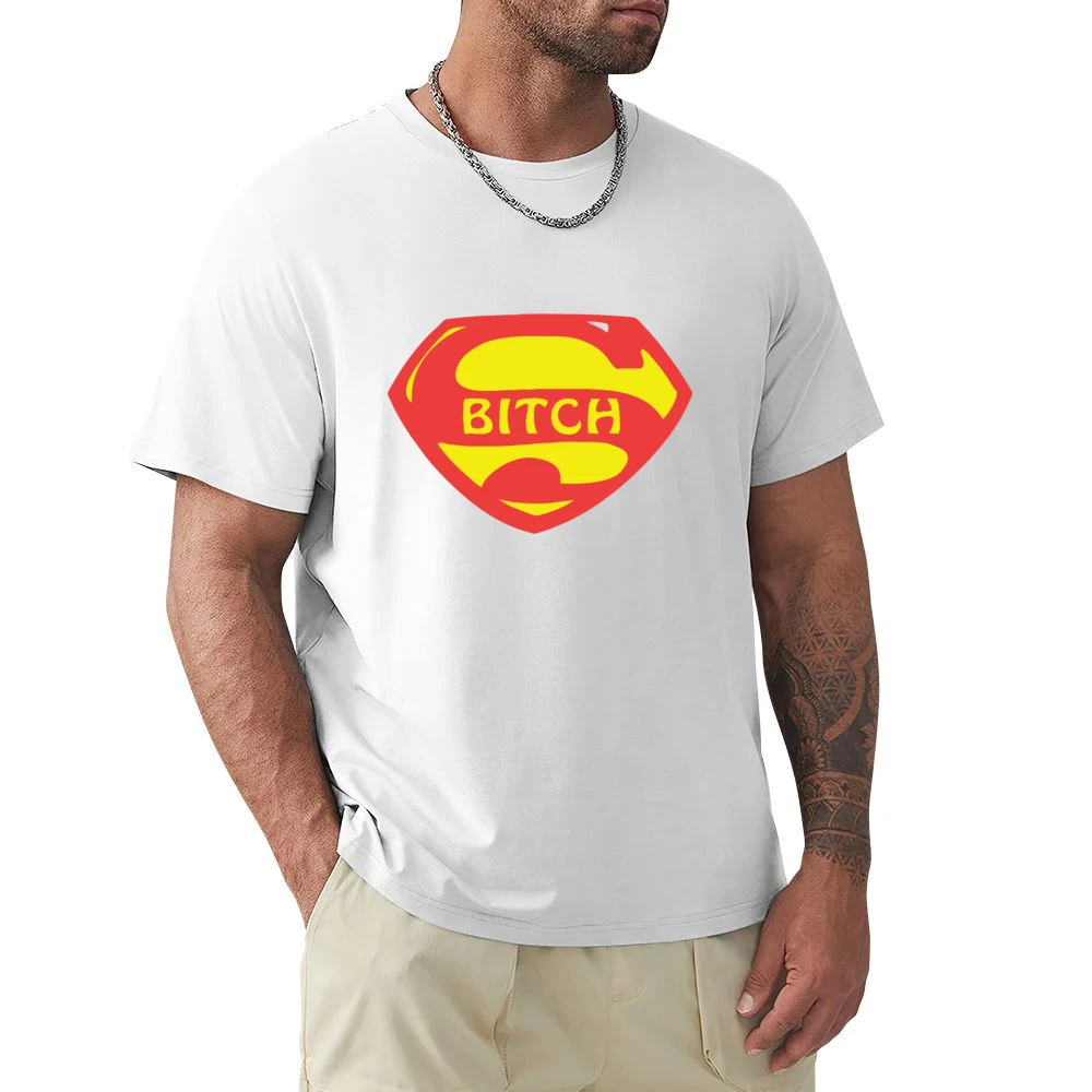 Super hero bitch funny parody Premium Men T-shirt