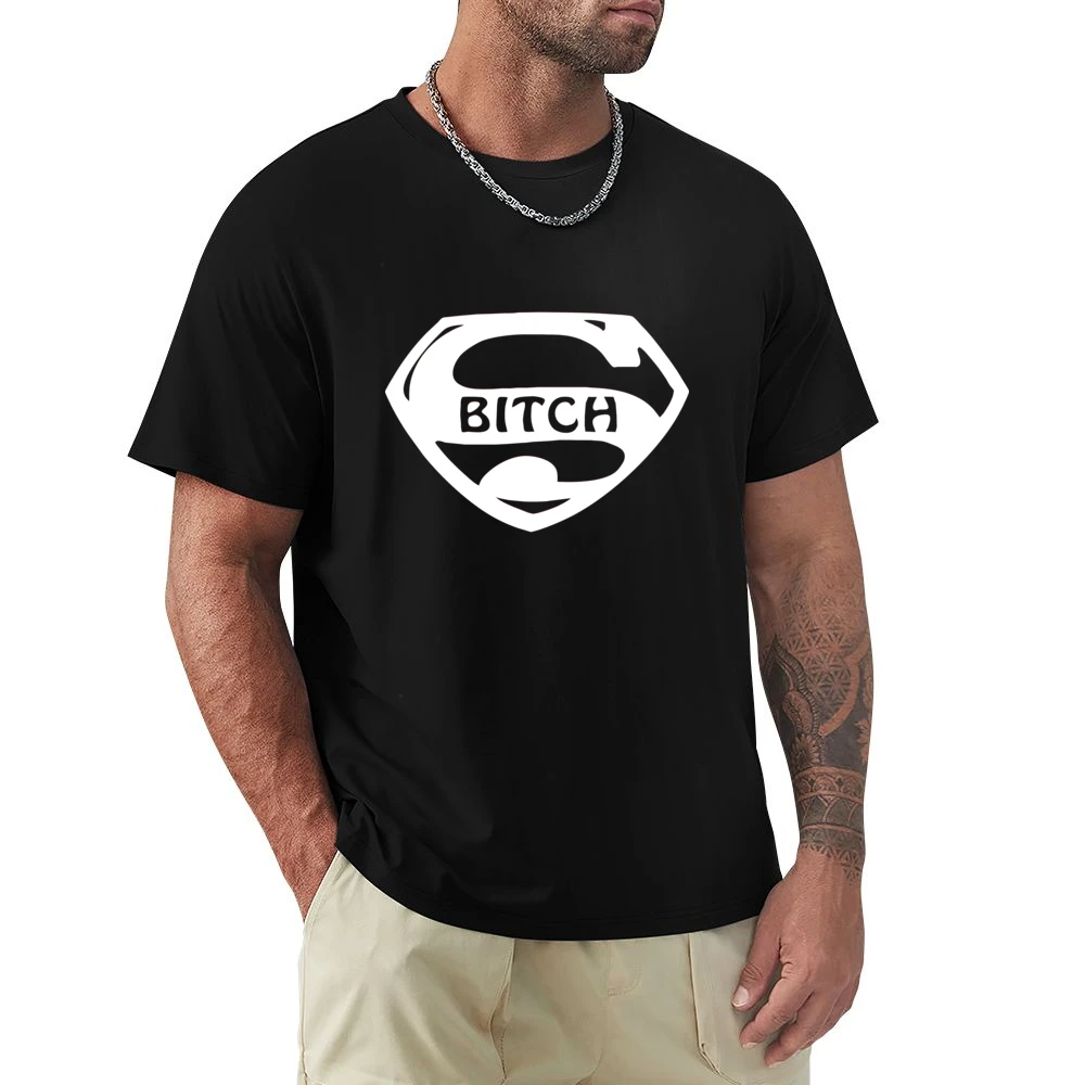 Super hero comic character parody funny super bitch Premium Men T-shirt