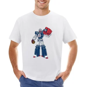SuperTron Julian Edelman Fun New England Superbowl Football Graphic Fa Asian Size Men T-Shirt