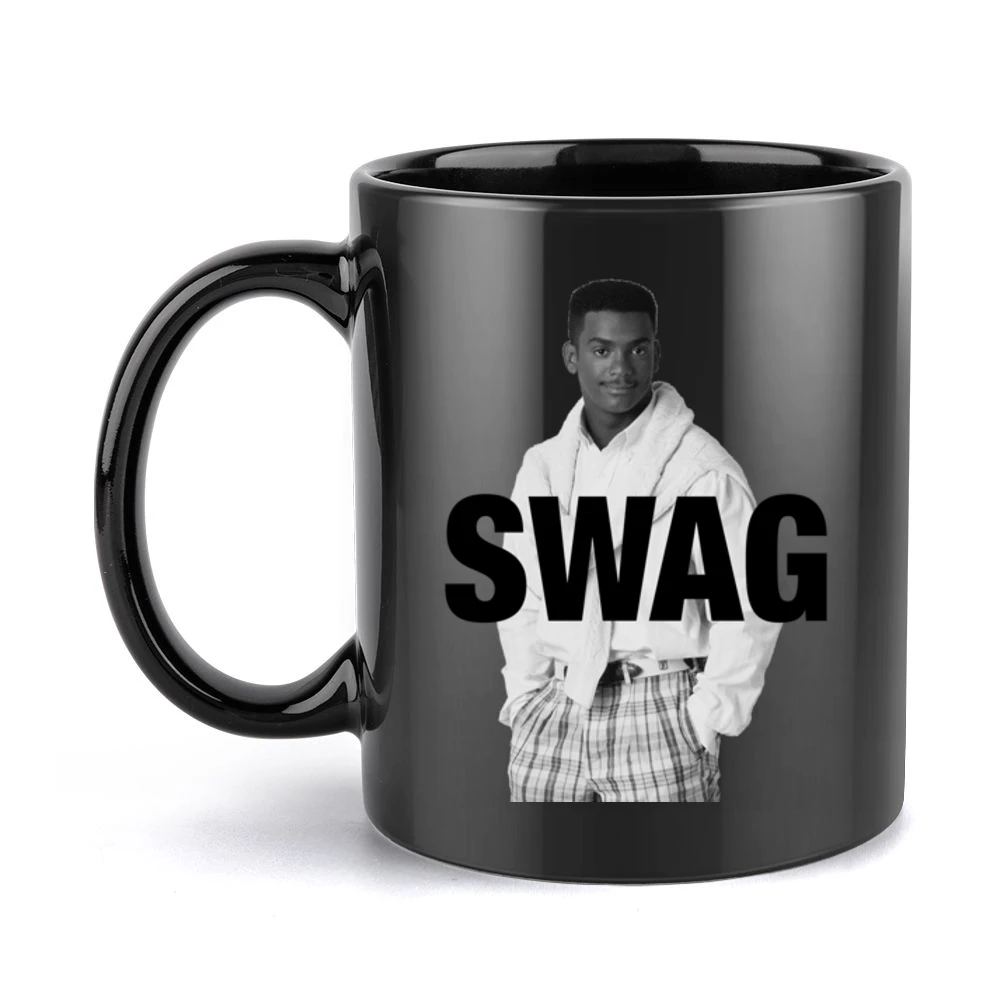 Swag Alfonso Ribeiro As Carlton Banks Funny Fresh Prince Of Bel Air Gr Black Mug