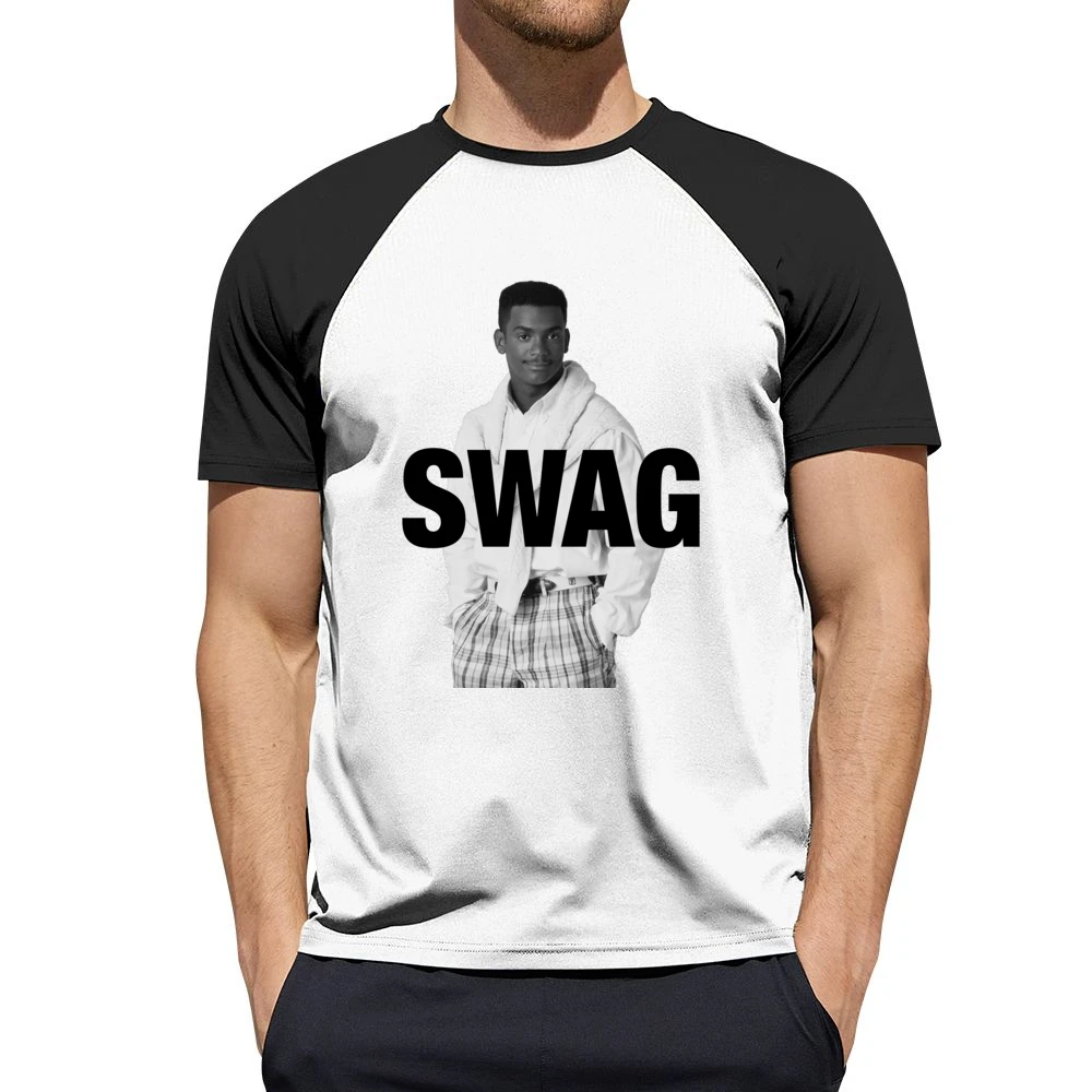 Swag Alfonso Ribeiro As Carlton Banks Funny Fresh Prince Of Bel Air Gr Men Short Sleeve T-Shirt