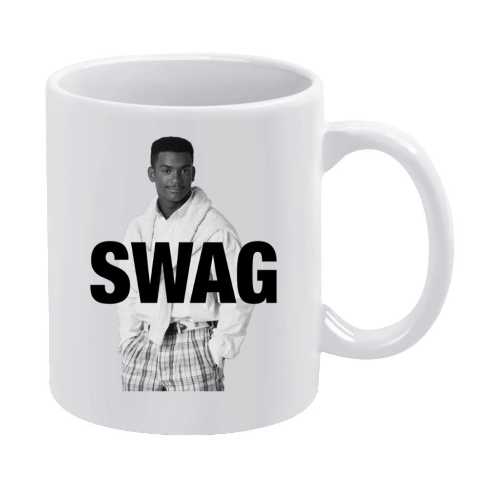 Swag Alfonso Ribeiro As Carlton Banks Funny Fresh Prince Of Bel Air Gr White Mug