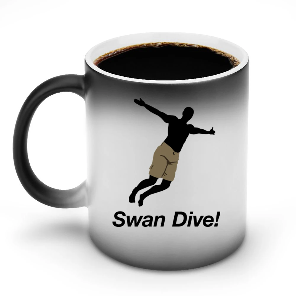 Swan Dive Old Spice Guy Discoloration Mug