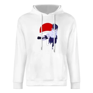Sword of Kusanagi Sasuke Uchiha Akaktsuki naruto shippuden anime manga European Size Men Hoodie