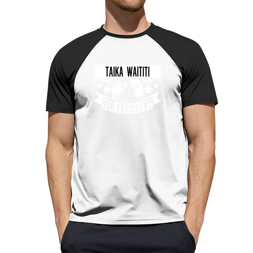 Taika Waititi For President Funny New Zealand Movie Director Men Short Sleeve T-Shirt