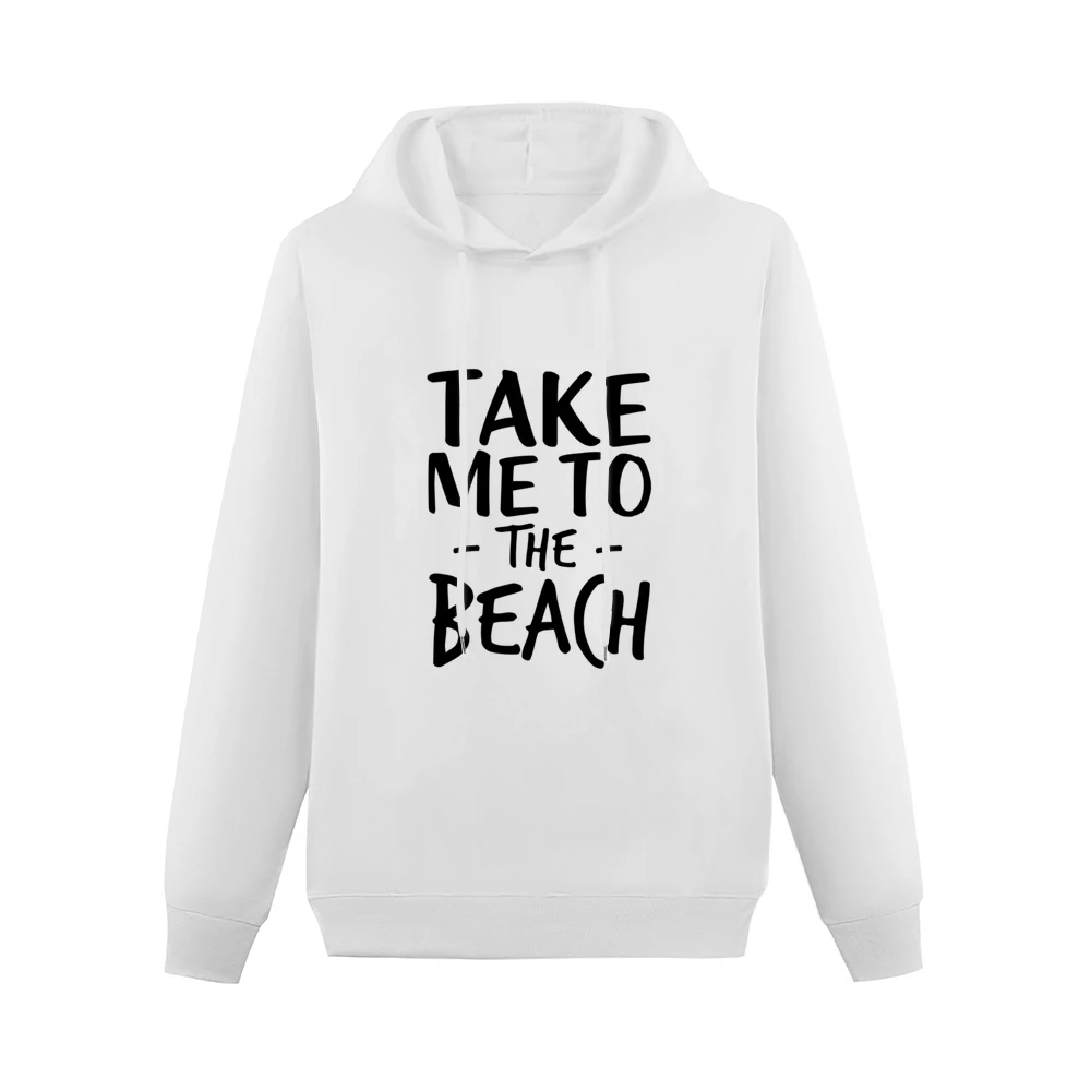 Take Me To The Beach Fun Summer Love Graphic Men Hoodie Without Pocket