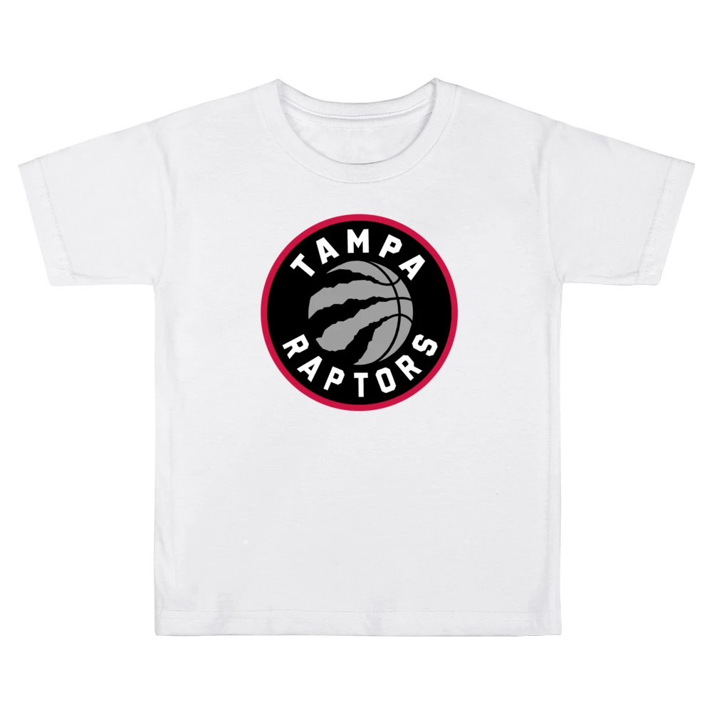 Tampa Raptors Toronto Basketball Fan Parody 2021 Season White Kids Boys Girls T-Shirt