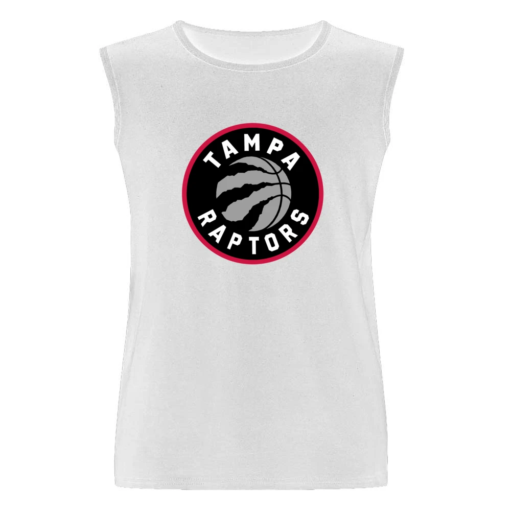 Tampa Raptors Toronto Basketball Fan Parody 2021 Season White Men Sleeveless T-Shirt