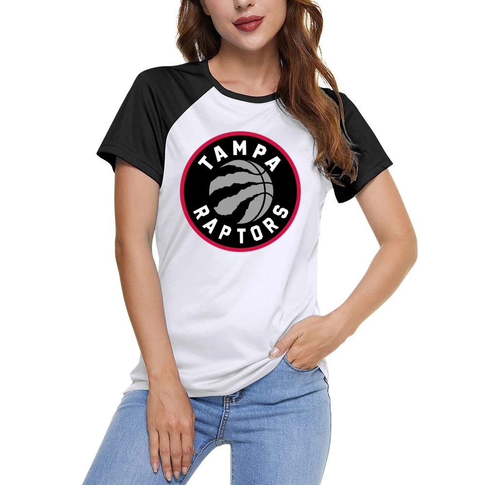 Tampa Raptors Toronto Basketball Fan Parody 2021 Season White Women Ladies Short Sleeve T-Shirt