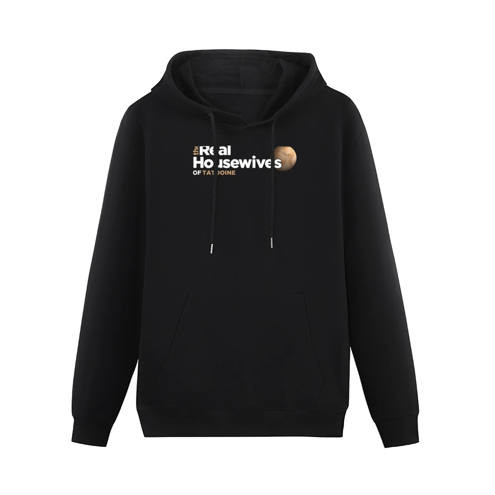Tatooine Real Housewives Star Wars Parody Black Men Hoodie With Pocket