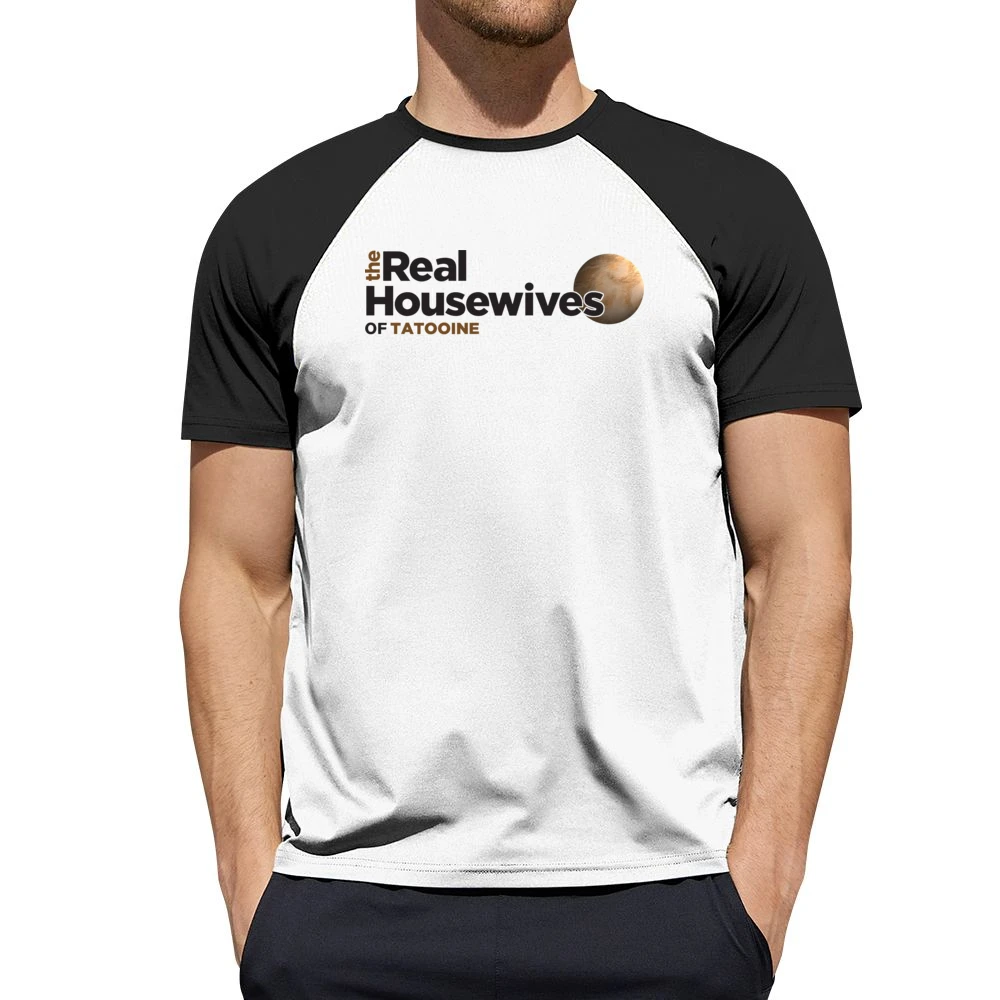 Tatooine Real Housewives Star Wars Parody White Men Short Sleeve T-Shirt