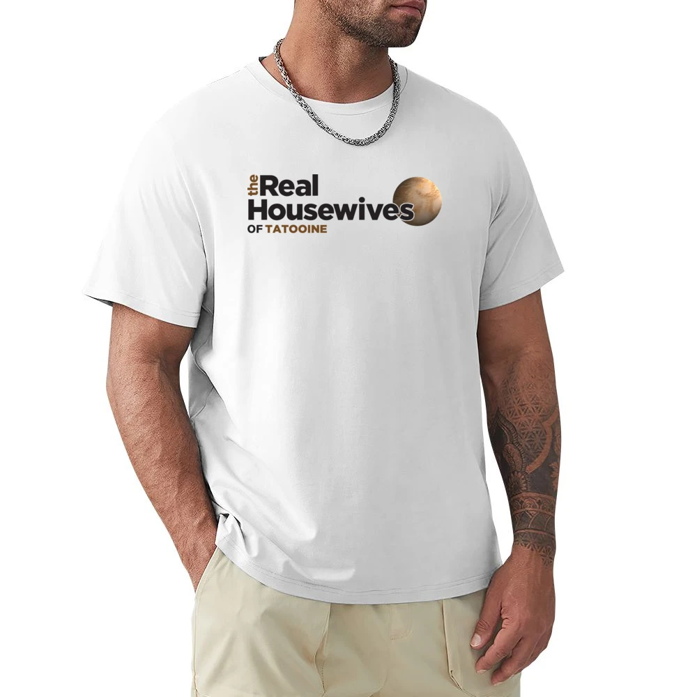 Tatooine Real Housewives Star Wars Parody White Premium Men T-shirt