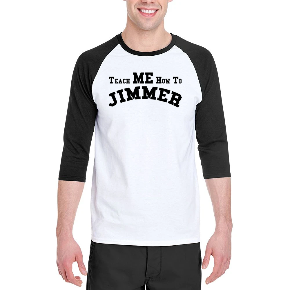 Teach Me How To Jimmer Jimmer Fredette Bball Men 3/4 Sleeve T-Shirt