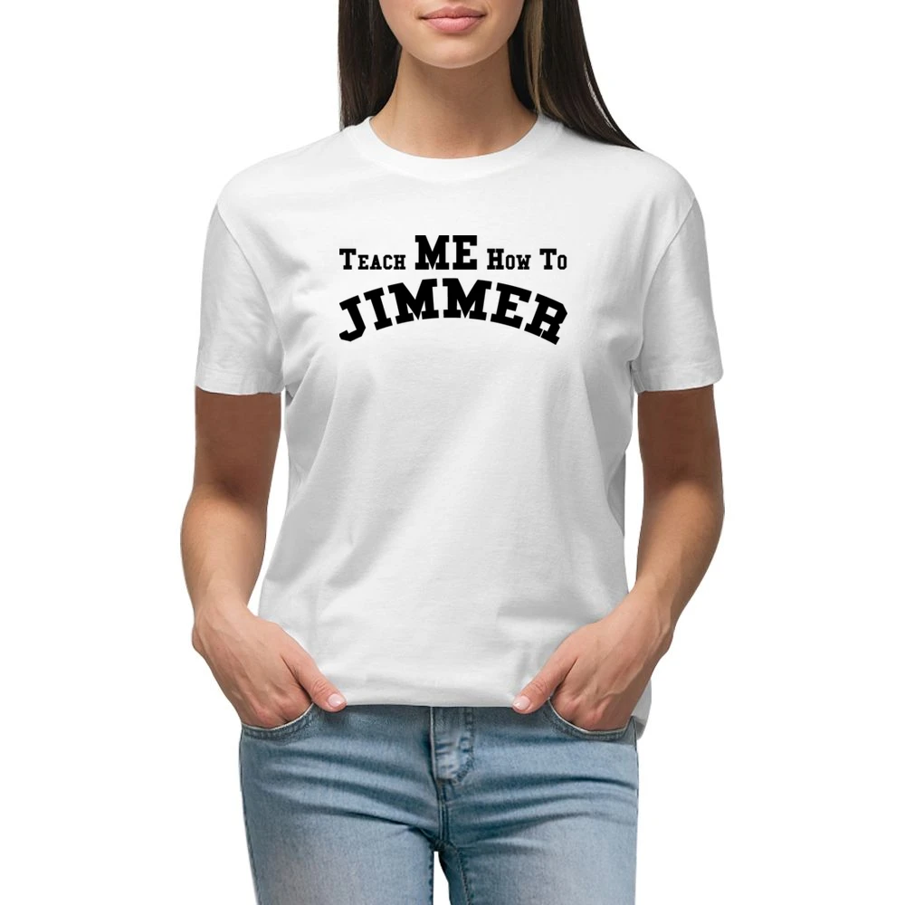 Teach Me How To Jimmer Jimmer Fredette Bball Premium Women Ladies T-shirt