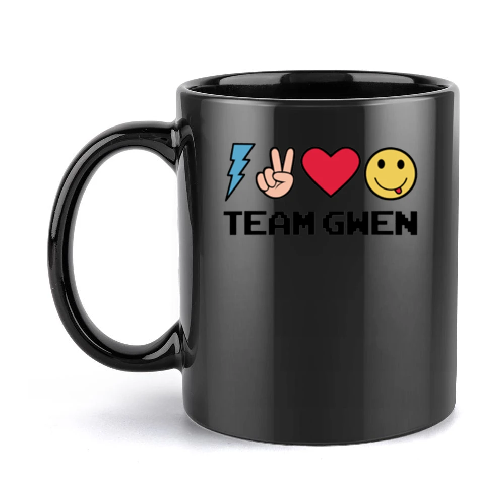 Team Gwen Stefani Fun The Voice Graphic Tee Popular TV Show Fan T Shir Black Mug