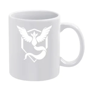 Team Mystic Logo Symbol Pokemon Go Fun Graphic Game Apparel White Mug