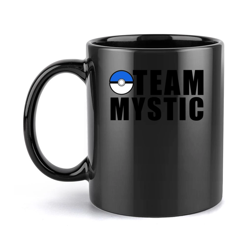 Team Mystic Pokemon Go Fun Graphic Game Apparel Black Mug