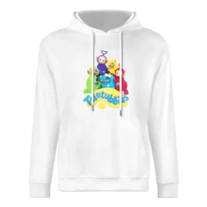 Teletubbies Fun Distressed Vintage Style Popular TV Show Tee Shirt European Size Men Hoodie