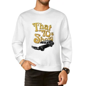 That 70s Show Vista Cruiser Fun Tv Show Graphic Car European Size Pullover Sweater