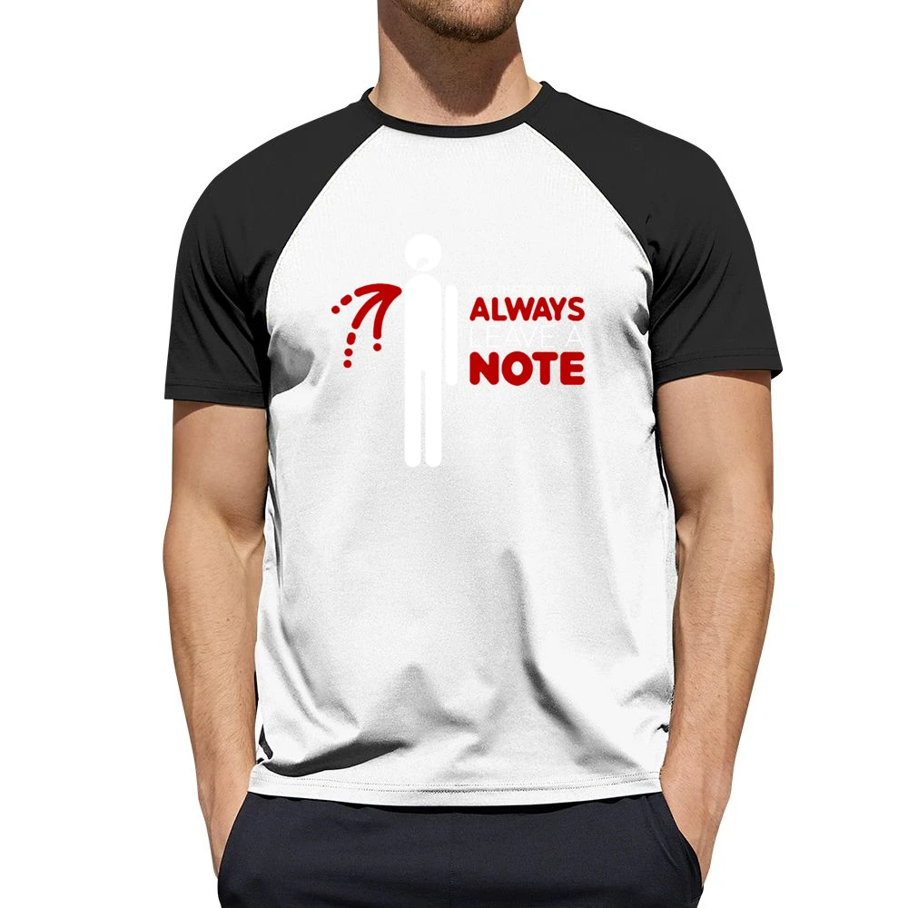 That's why you always leave a note Men Short Sleeve T-Shirt