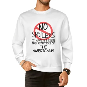 The Americans No Spoilers Last Episode Tv Funny European Size Pullover Sweater