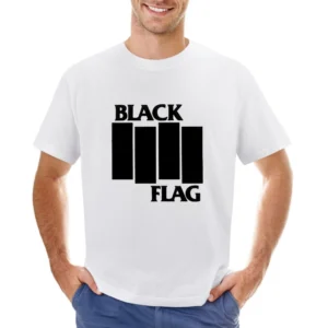 The Black Flag Asian Size Men T-Shirt