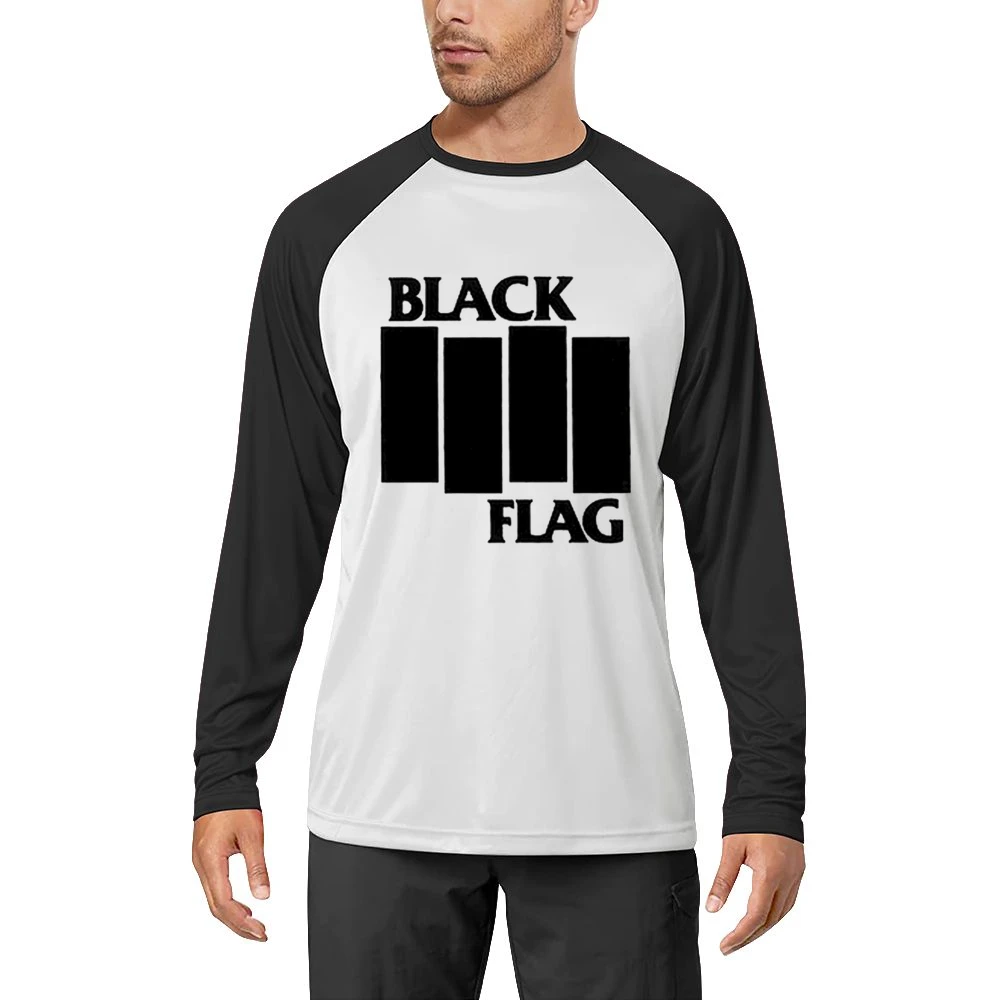 The Black Flag Men Long Sleeve T-Shirt