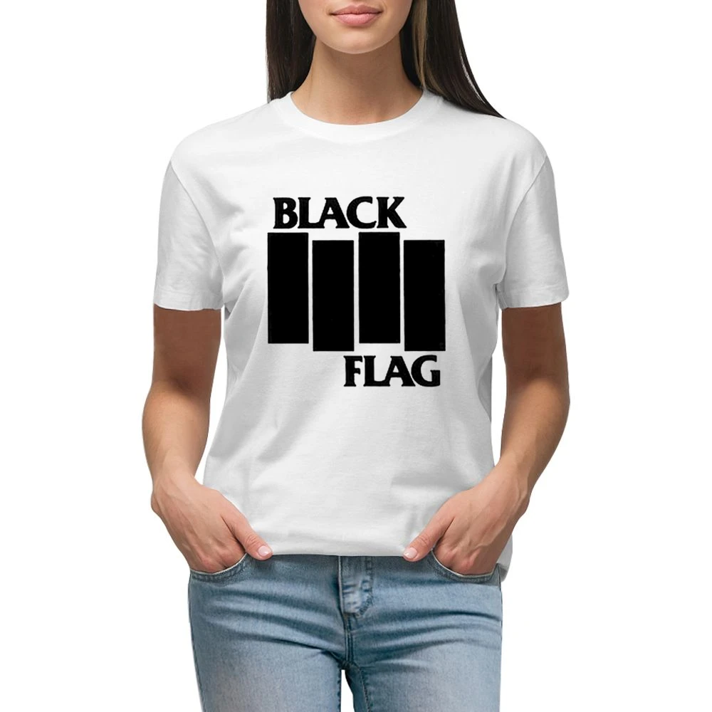 The Black Flag Premium Women Ladies T-shirt
