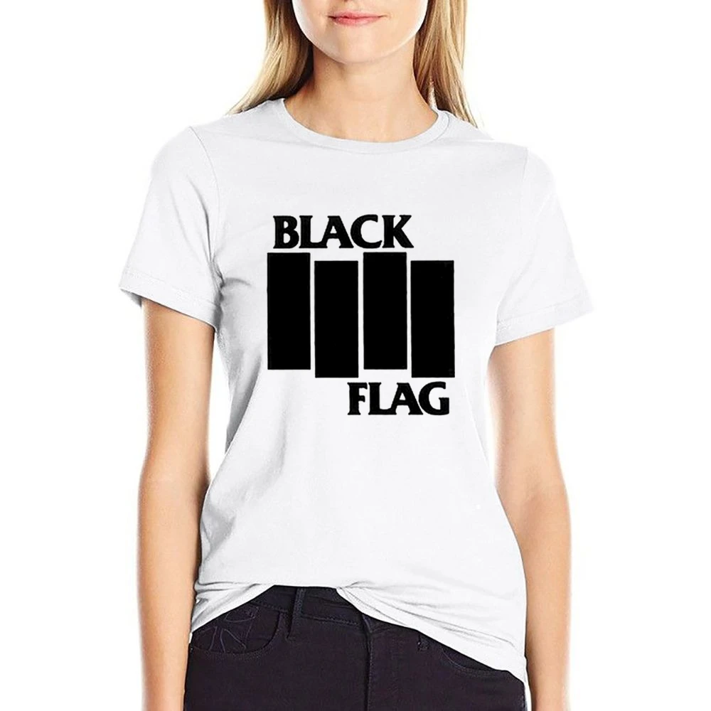 The Black Flag US Size Women Ladies T-shirt