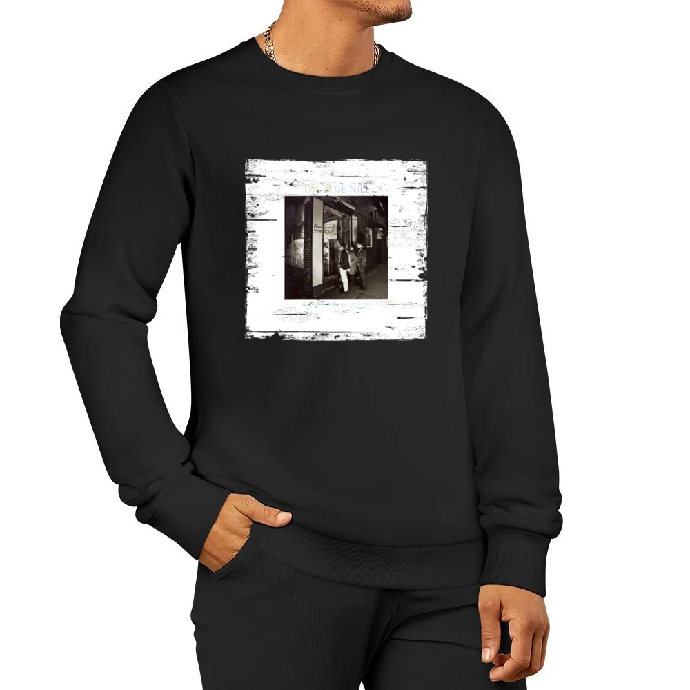 The Blue Nile A Walk Across The Rooftops Album Cover Distressed Image Men Pullover Sweatshirt