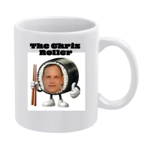 The Chris Roll White Mug