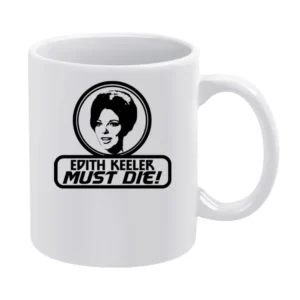 The City on the Edge of Forever Edith Keeler must Die Star Trek movie White Mug