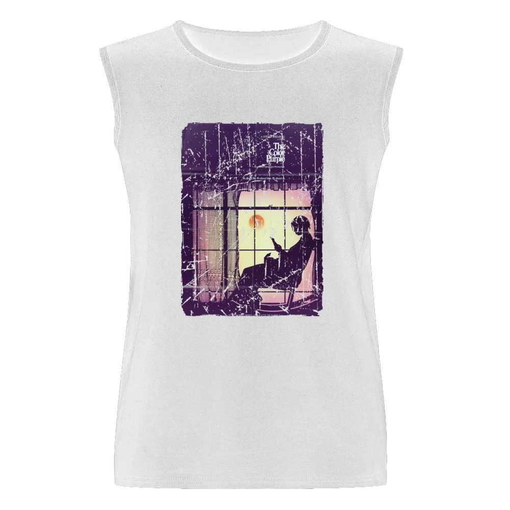 The Color Purple Movie Poster Retro Aged Look Men Sleeveless T-Shirt