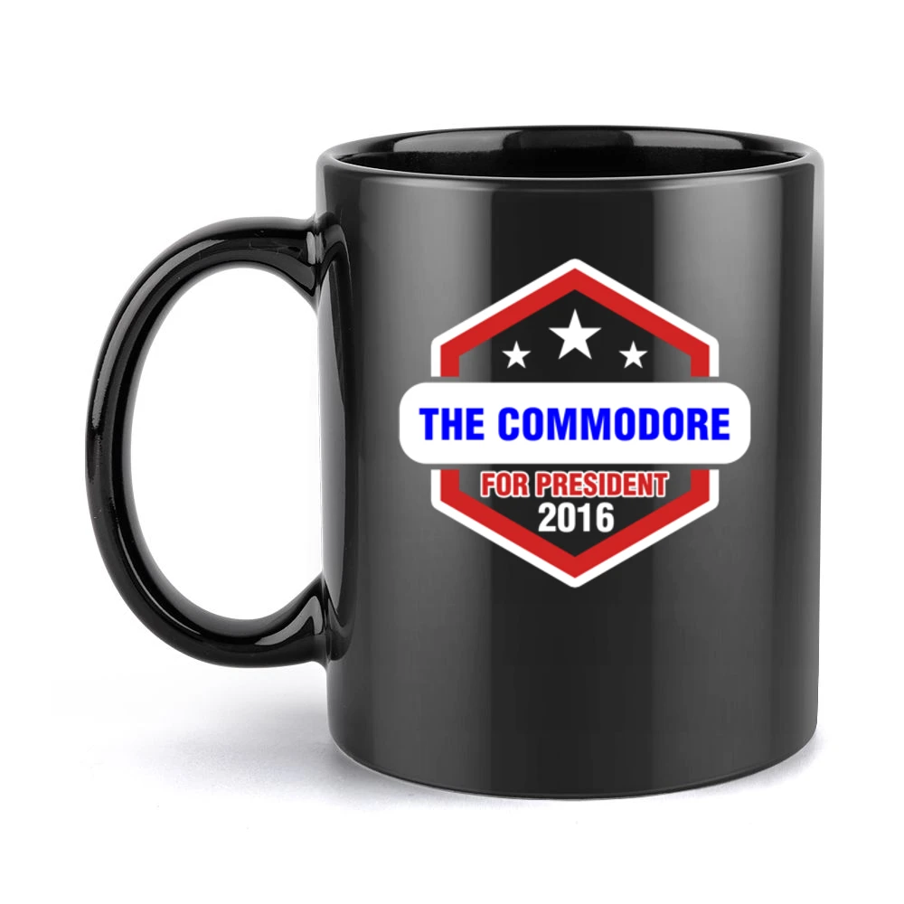 The Commodore For President 2016 Boardwalk Empire TV Show Black Mug