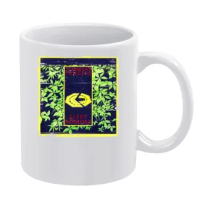 The Comsat Angels Sleep No More Album Cover Distressed Image White Mug