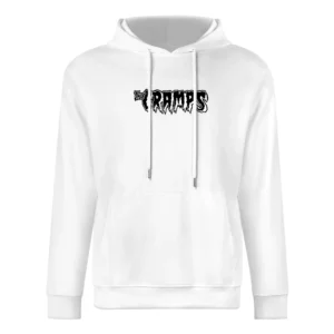 The Cramps Black text logo European Size Men Hoodie
