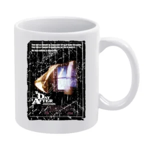 The Day After Movie Poster Retro Aged Look White Mug