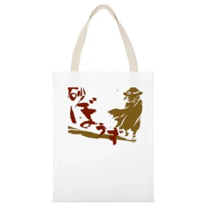 The Deser punk anime manga White Canvas Tote Shopping Bag