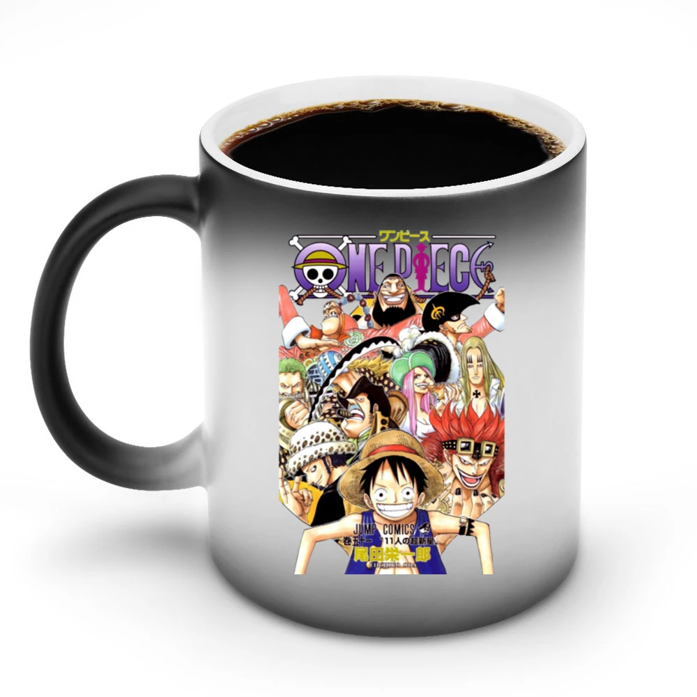 The Eleven Supernova The Worst Generation Super Rookie Pirates One Pie Discoloration Mug