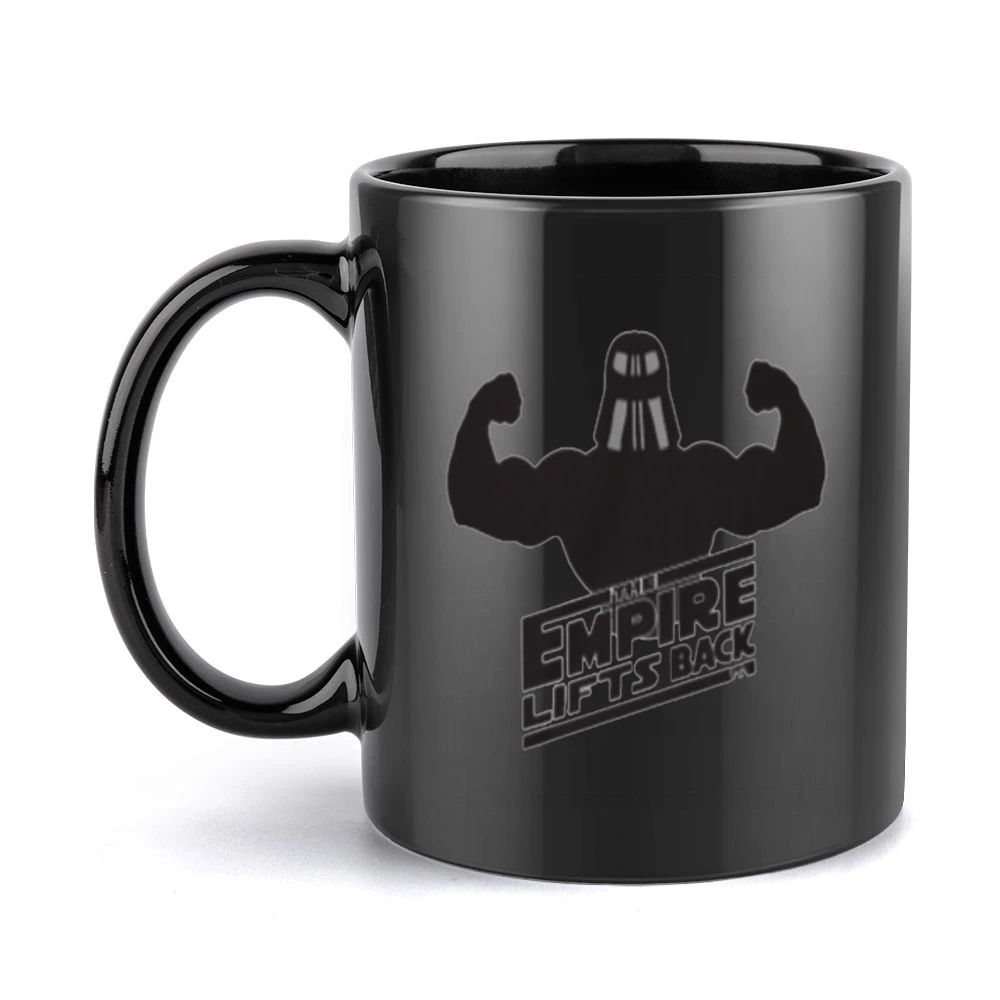 The Empire Lifts Back Tshirt Black Mug