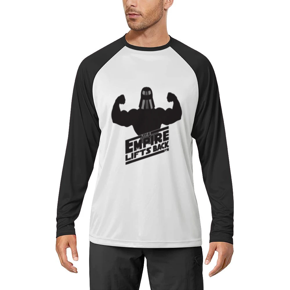 The Empire Lifts Back Tshirt Men Long Sleeve T-Shirt