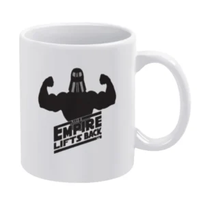 The Empire Lifts Back Tshirt White Mug