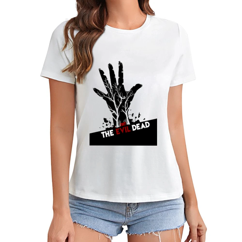 The Evil Dead Tee Asian Size Women Ladies T-shirt