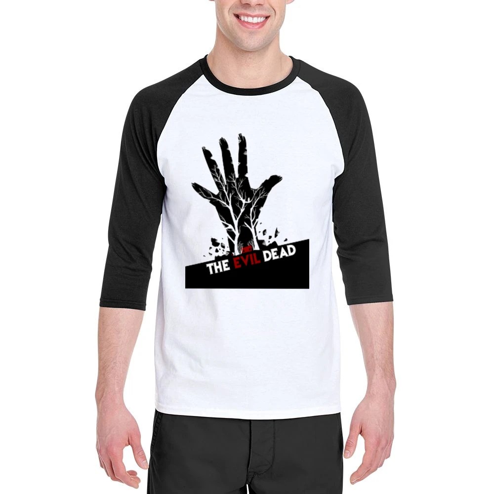 The Evil Dead Tee Men 3/4 Sleeve T-Shirt