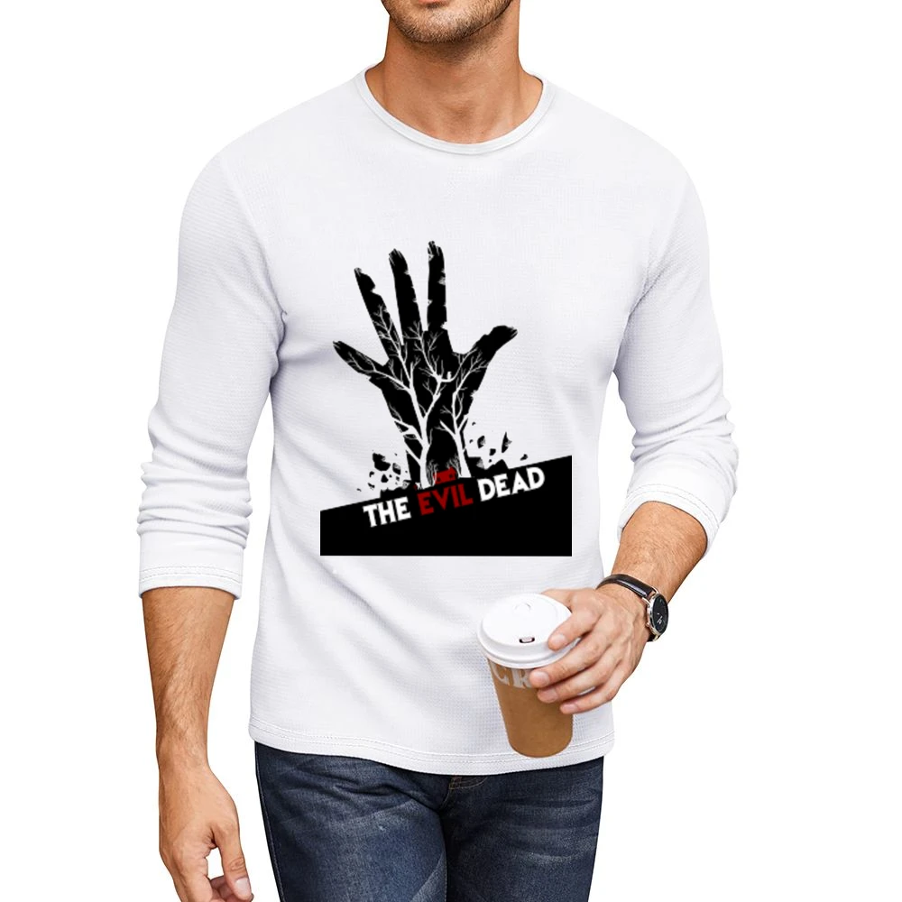 The Evil Dead Tee Men CrewNeck Long Sleeve T-Shirt