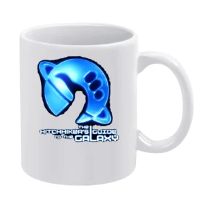 The Hitch Hikers Guide to The Galaxy White Mug