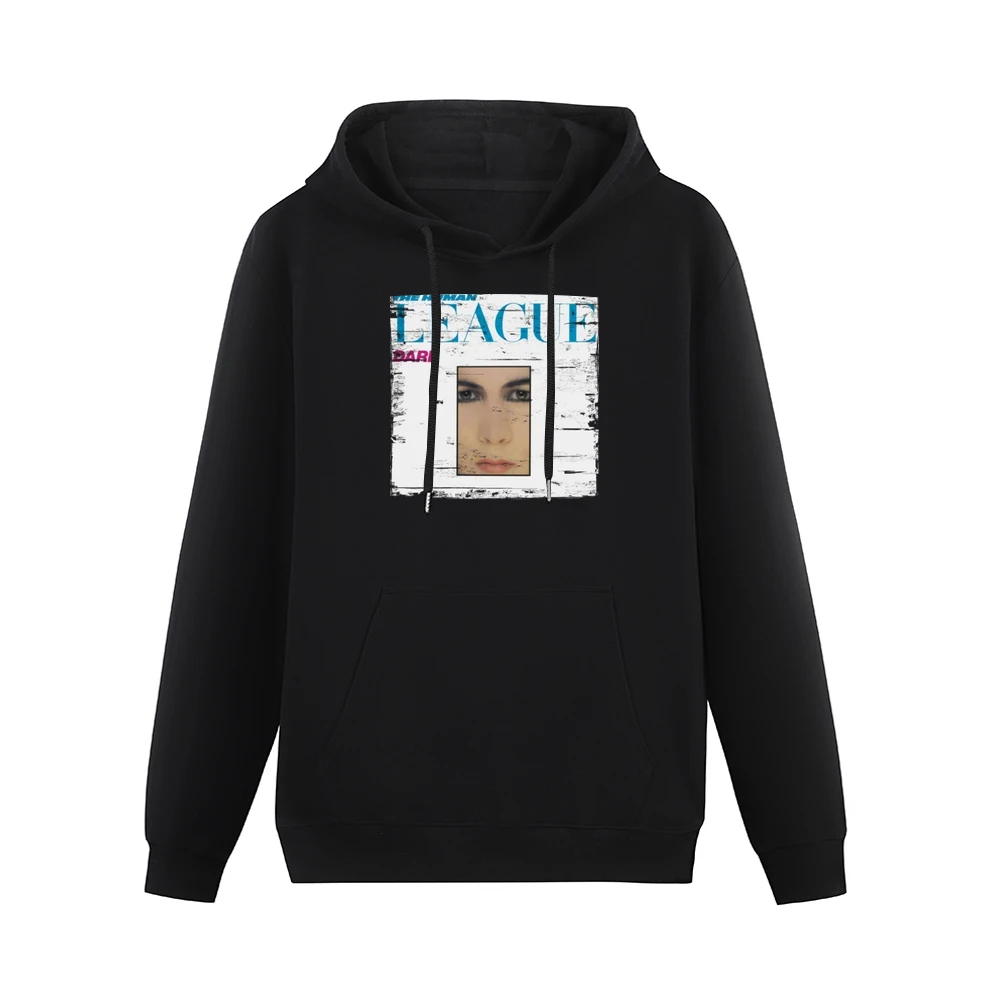 The Human League Dare Album Cover Distressed Image Men Hoodie With Pocket