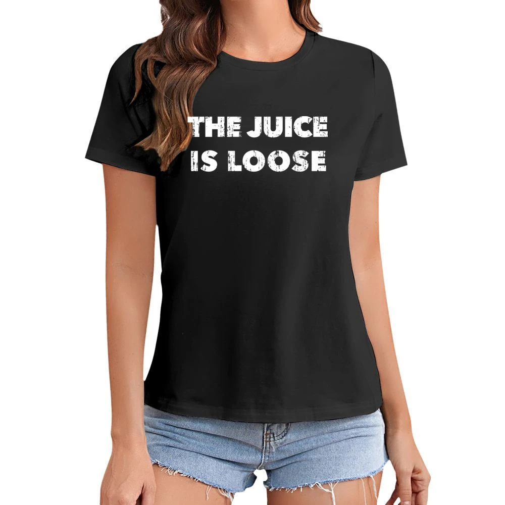 The Juice Is Loose Oj Simpson Parole Hearing Released Trending Asian Size Women Ladies T-shirt